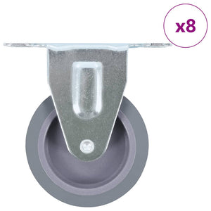 Rotelle Fisse 8 pz 75 mm cod mxl 64190