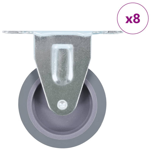 Rotelle Fisse 8 pz 75 mm cod mxl 64190