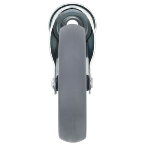 Ruote Girevoli con Foro per Bullone 24 pz 125 mm 277874