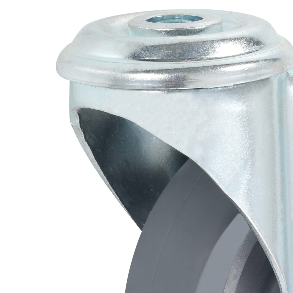 Ruote Girevoli con Foro per Bullone 12 pz 100 mm 277892