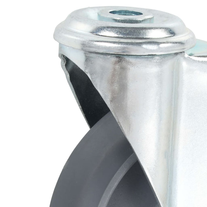 Ruote Girevoli con Foro per Bullone 24 pz 125 mm 277899