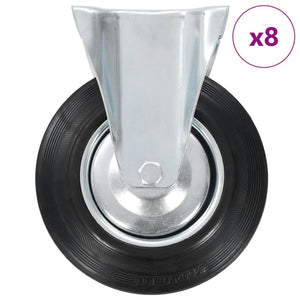 Rotelle Fisse 8 pz 200 mm cod mxl 58020
