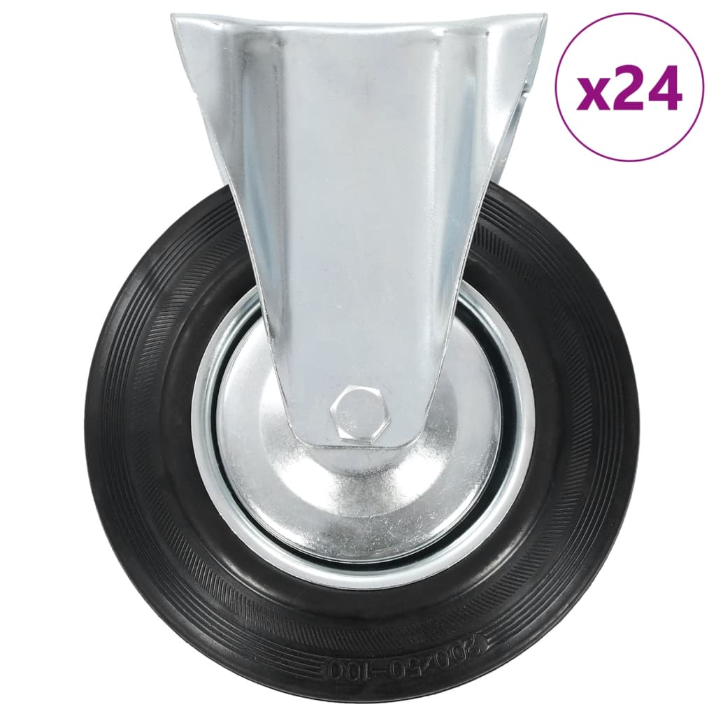 Rotelle Fisse 24 pz 200 mm cod mxl 56574