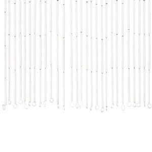 Tenda Antimosche per Porte in Bambù 90x200 cm 45738