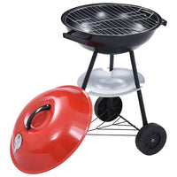 Barbecue a Carbone Kettle Portatile XXL con Ruote 44 cm 46611