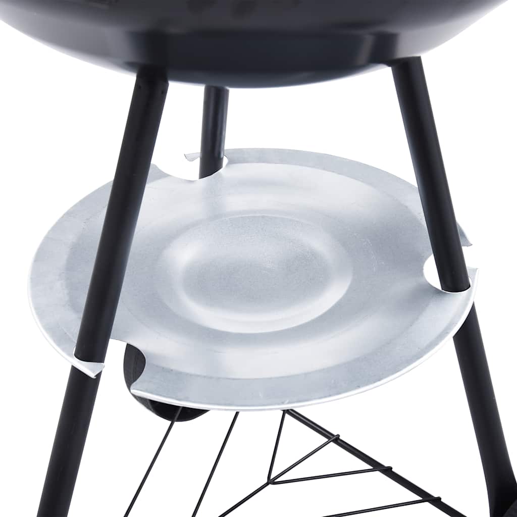 Barbecue a Carbone Kettle Portatile XXL con Ruote 44 cm