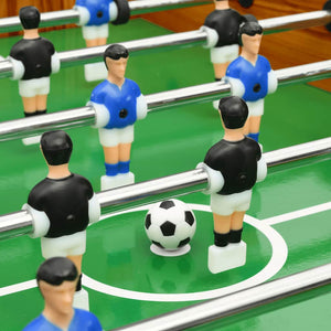 Calcio Balilla Pieghevole 121x61x80 cm Marrone Chiaro cod mxl 72764