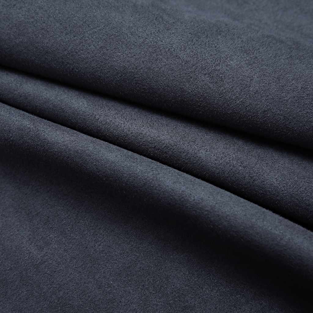 Tende Oscuranti con Anelli in Metallo 2 pz Antracite 140x225 cm 134459