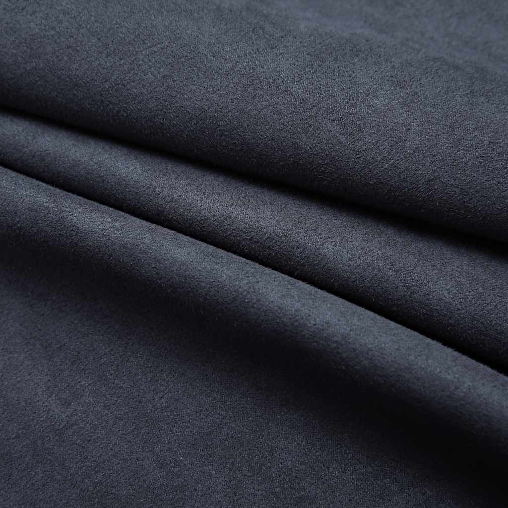 Tende Oscuranti con Anelli in Metallo 2 pz Antracite 140x245 cm 134460