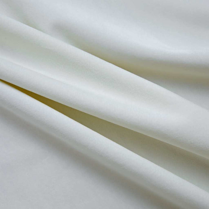 Tende Oscuranti con Anelli 2 pz Crema in Velluto 140x225 cm cod mxl 73186