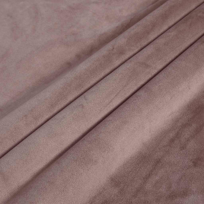 Tenda Oscurante Anelli in Metallo Velluto Rosa Antico 290x245cm 134523