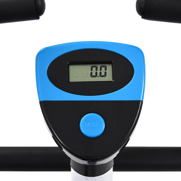 Cyclette Ellittica con Cinghia di Resistenza Blu 92010