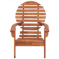 Sedia Adirondack in Legno Massello di Acacia 46321