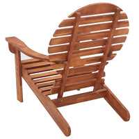 Sedia Adirondack in Legno Massello di Acacia cod mxl 6649