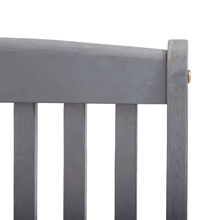 Sedie da Giardino Pieghevoli 2 pz in Legno Massello d'Acacia