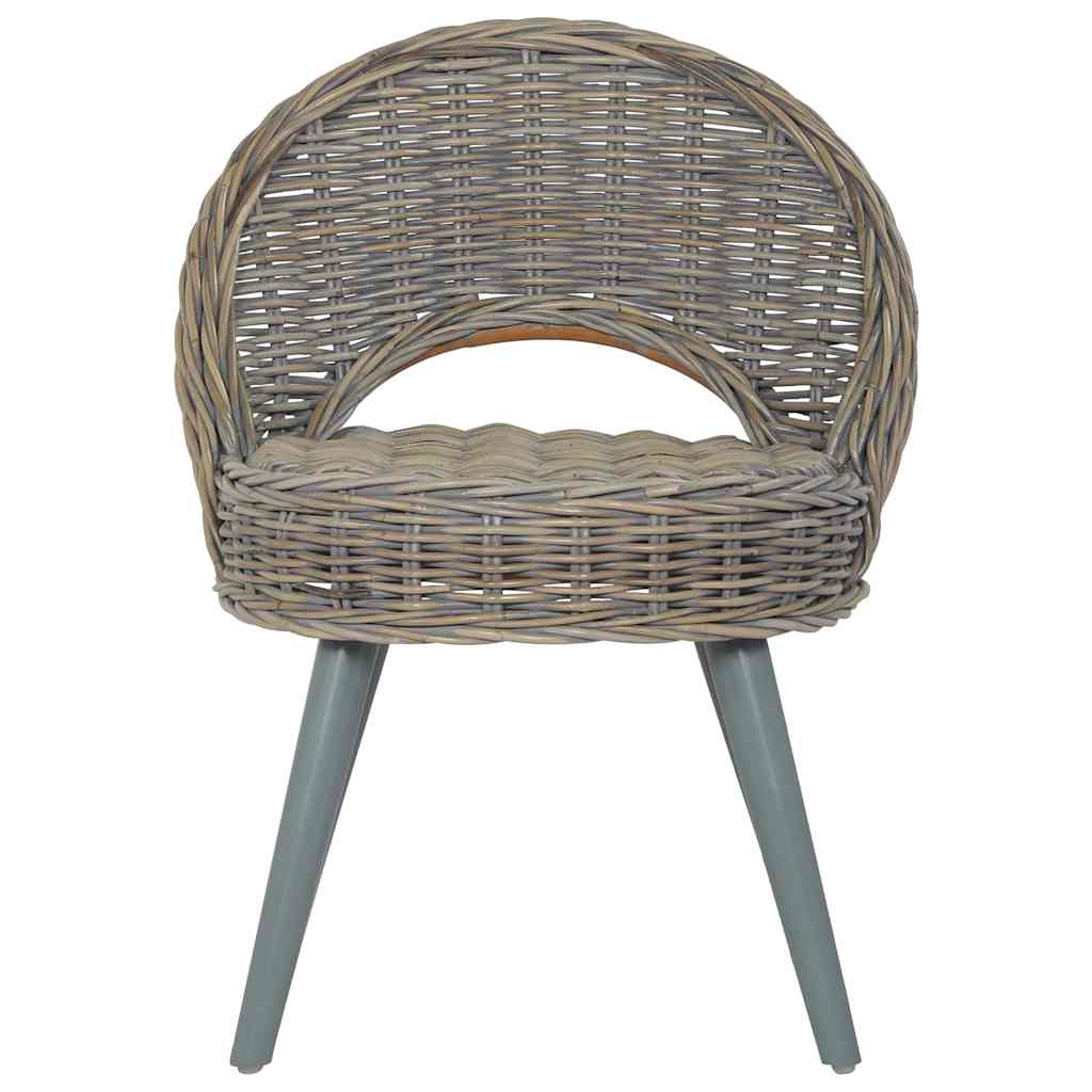 Poltrona in Rattan Kubu Grigio 285230