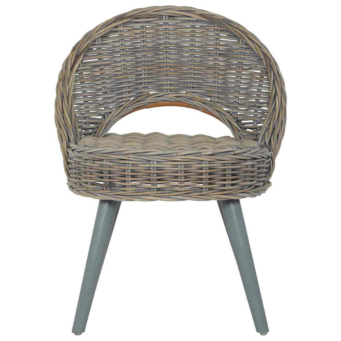 Poltrona in Rattan Kubu Grigio 285230