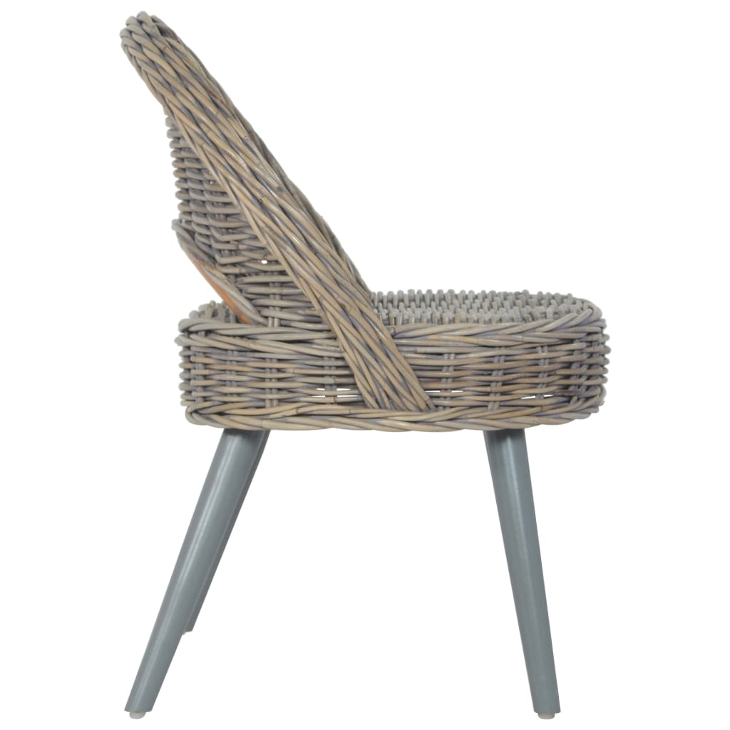 Poltrona in Rattan Kubu Grigio 285230
