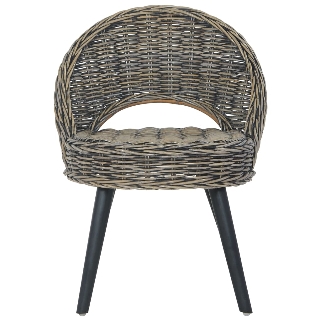 Poltrona in Rattan Kubu Nero 285231