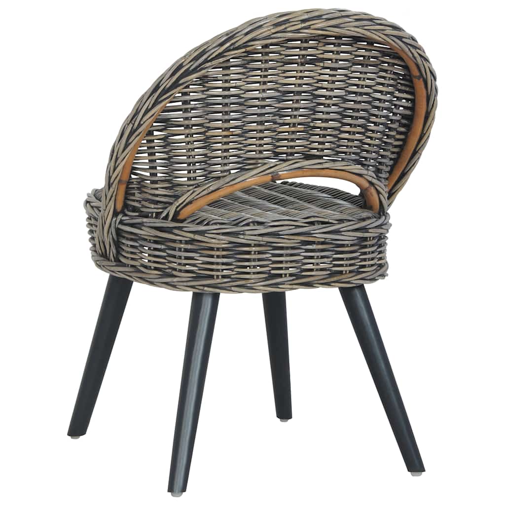 Poltrona in Rattan Kubu Nero 285231