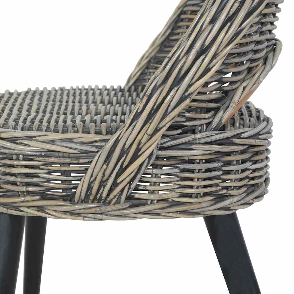 Poltrona in Rattan Kubu Nero 285231
