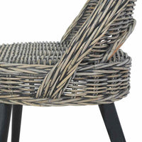 Poltrona in Rattan Kubu Nero 285231