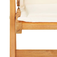 Sedie Reclinabili da Giardino 2 pz Legno Massello d'Acacia 45937