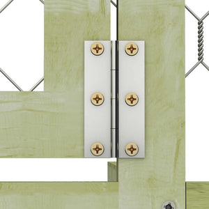 Pollaio 1,5x1,5x2 m in Legno di Pino Impregnato 278399