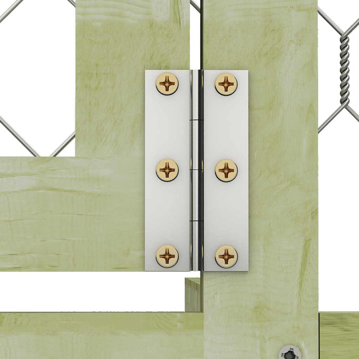 Pollaio 1,5x1,5x2 m in Legno di Pino Impregnato 278399