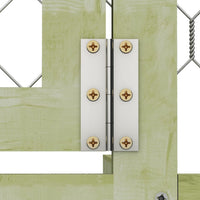 Pollaio 1,5x1,5x2 m in Legno di Pino Impregnato cod mxl 52342