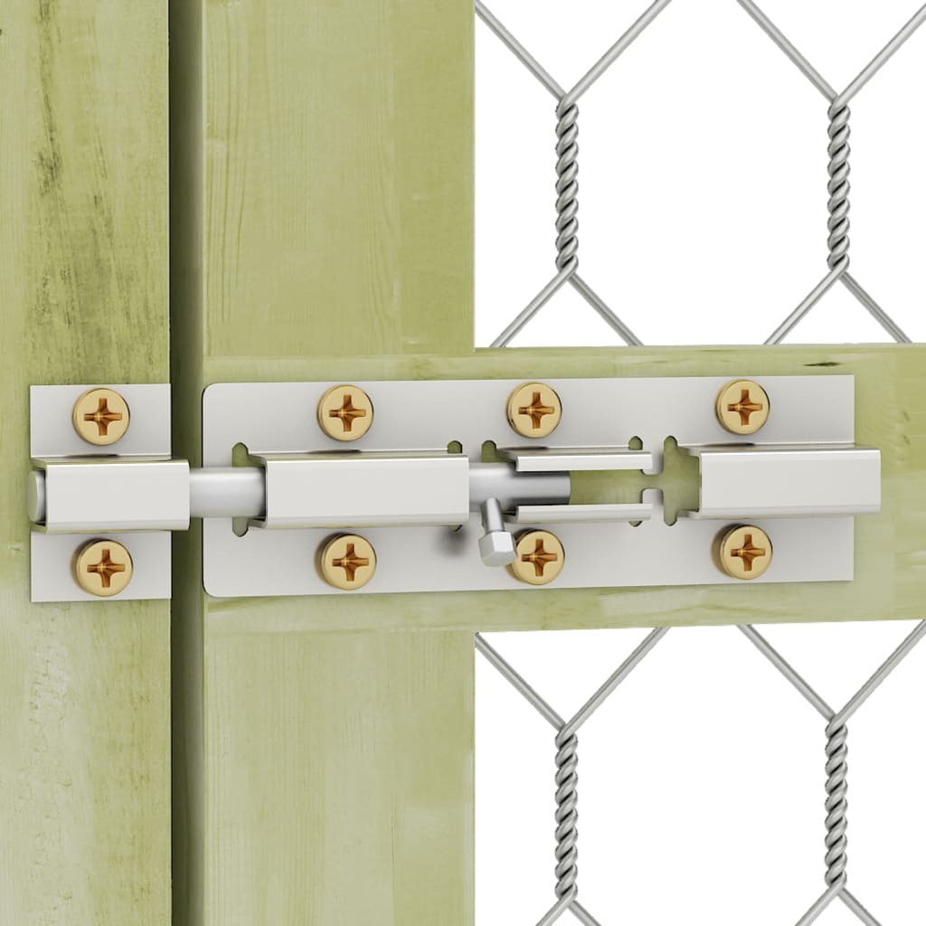 Pollaio 1,5x1,5x2 m in Legno di Pino Impregnato cod mxl 52342