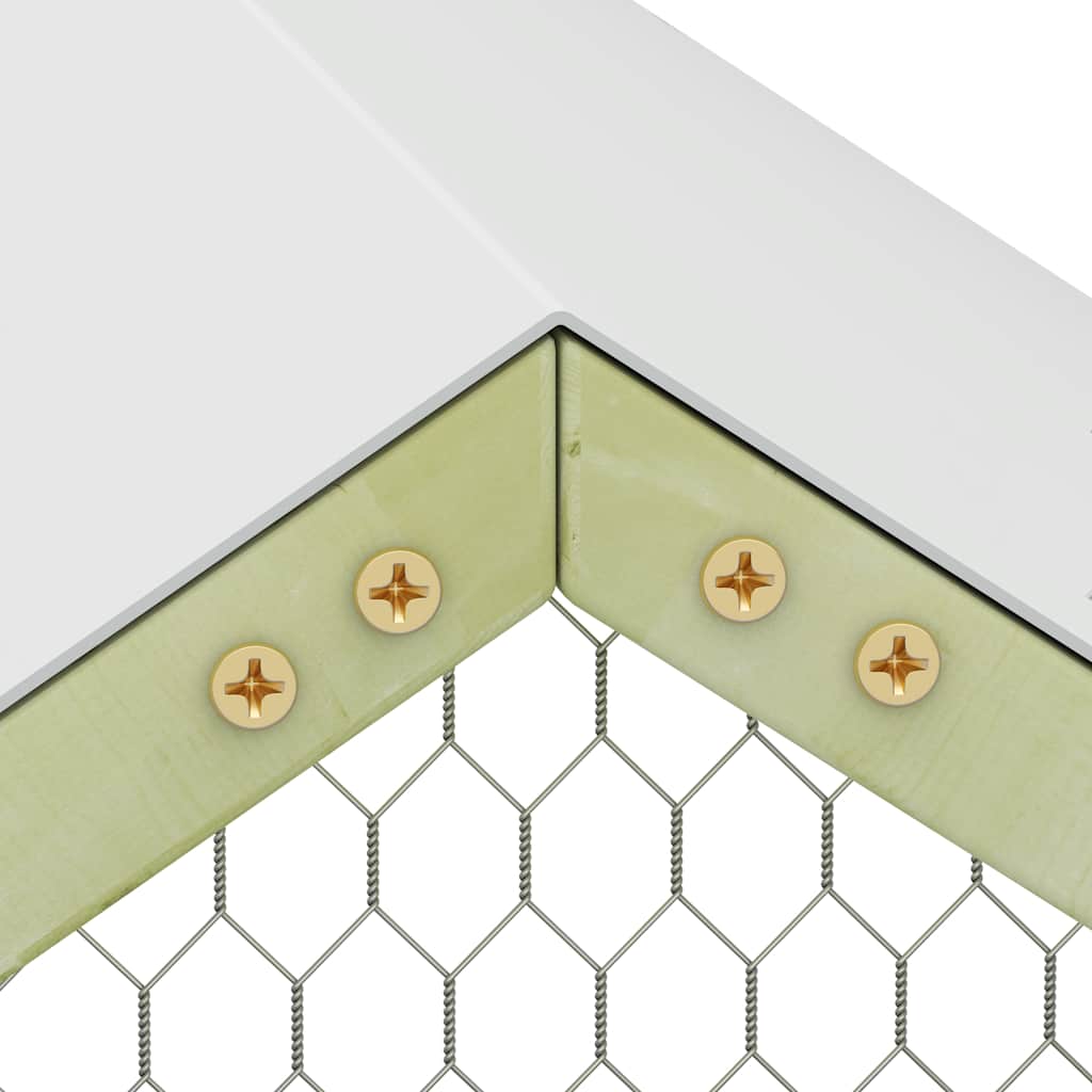 Pollaio 4,5x1,5x2 m in Legno di Pino Impregnato 278401