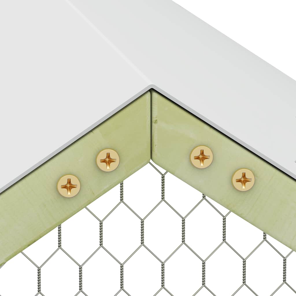 Pollaio 6x1,5x2 m in Legno di Pino Impregnato 278402