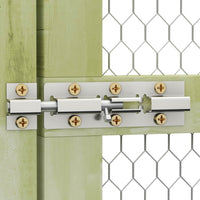 Pollaio 6x1,5x2 m in Legno di Pino Impregnato 278402