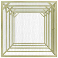 Pollaio 1,5x6x1,5 m in Legno di Pino Impregnato 278405