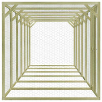 Pollaio 1,5x9x1,5 m in Legno di Pino Impregnato 278406