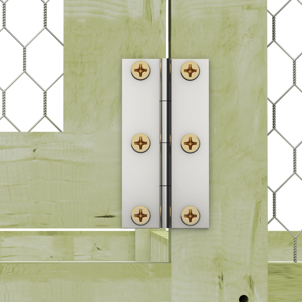 Pollaio 1,5x9x1,5 m in Legno di Pino Impregnato cod mxl 51583