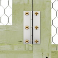 Pollaio 1,5x9x1,5 m in Legno di Pino Impregnato cod mxl 51583