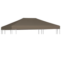 Copertura Superiore per Gazebo 310 g/mÂ² 3x3m Grigio Talpa cod mxl 66150