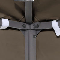Copertura Superiore per Gazebo 310 g/m² 3x3m Grigio Talpa 46619