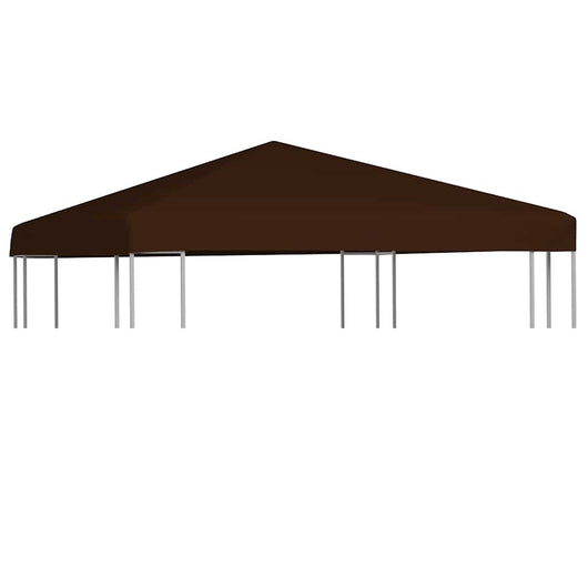 Copertura Superiore per Gazebo 310 g/mÂ² 3x3 m Marrone cod mxl 68658