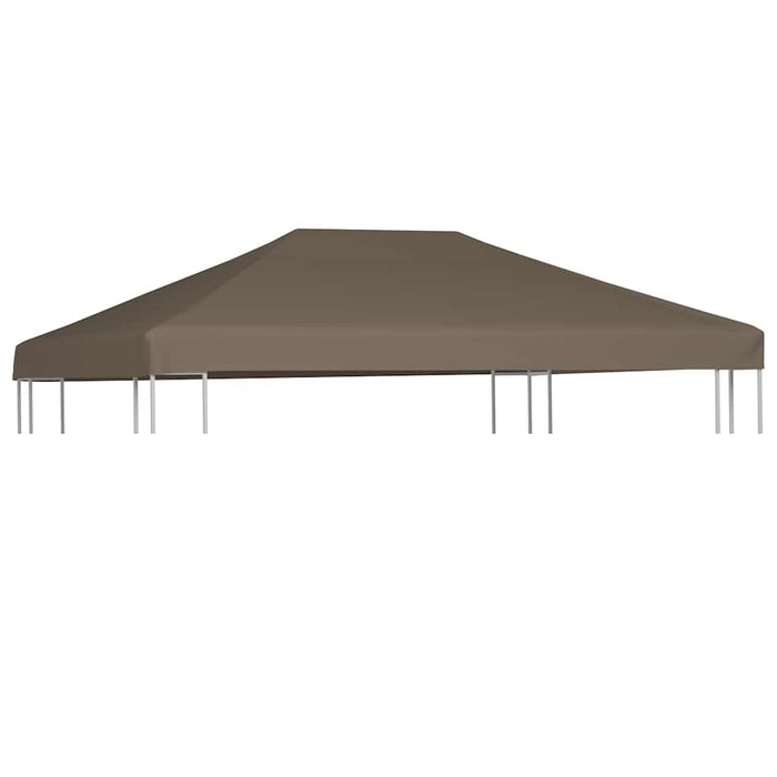 Copertura Superiore per Gazebo 310 g/mÂ² 3x4m Grigio Talpa cod mxl 65750