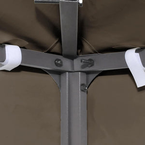 Copertura Superiore per Gazebo 310 g/m² 3x4m Grigio Talpa 46623