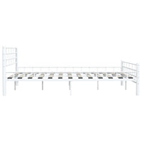 Giroletto Bianco in Metallo 160x200 cm 285299