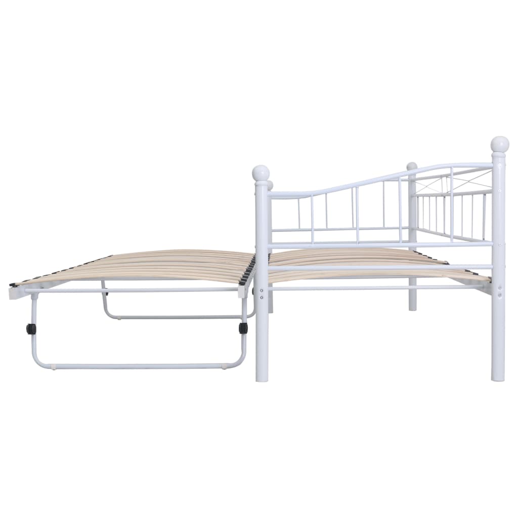 Giroletto Bianco in Acciaio 180x200/90x200 cm 285308