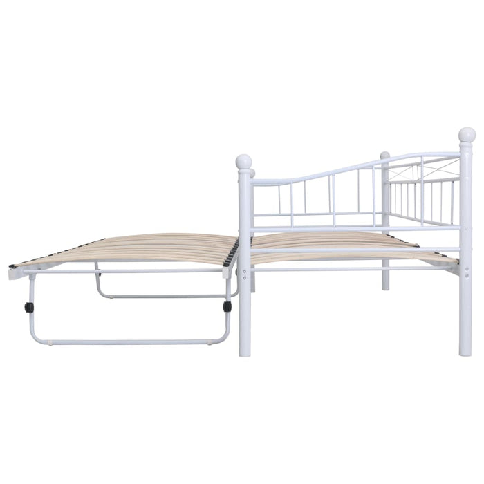 Giroletto Bianco in Acciaio 180x200/90x200 cm 285308