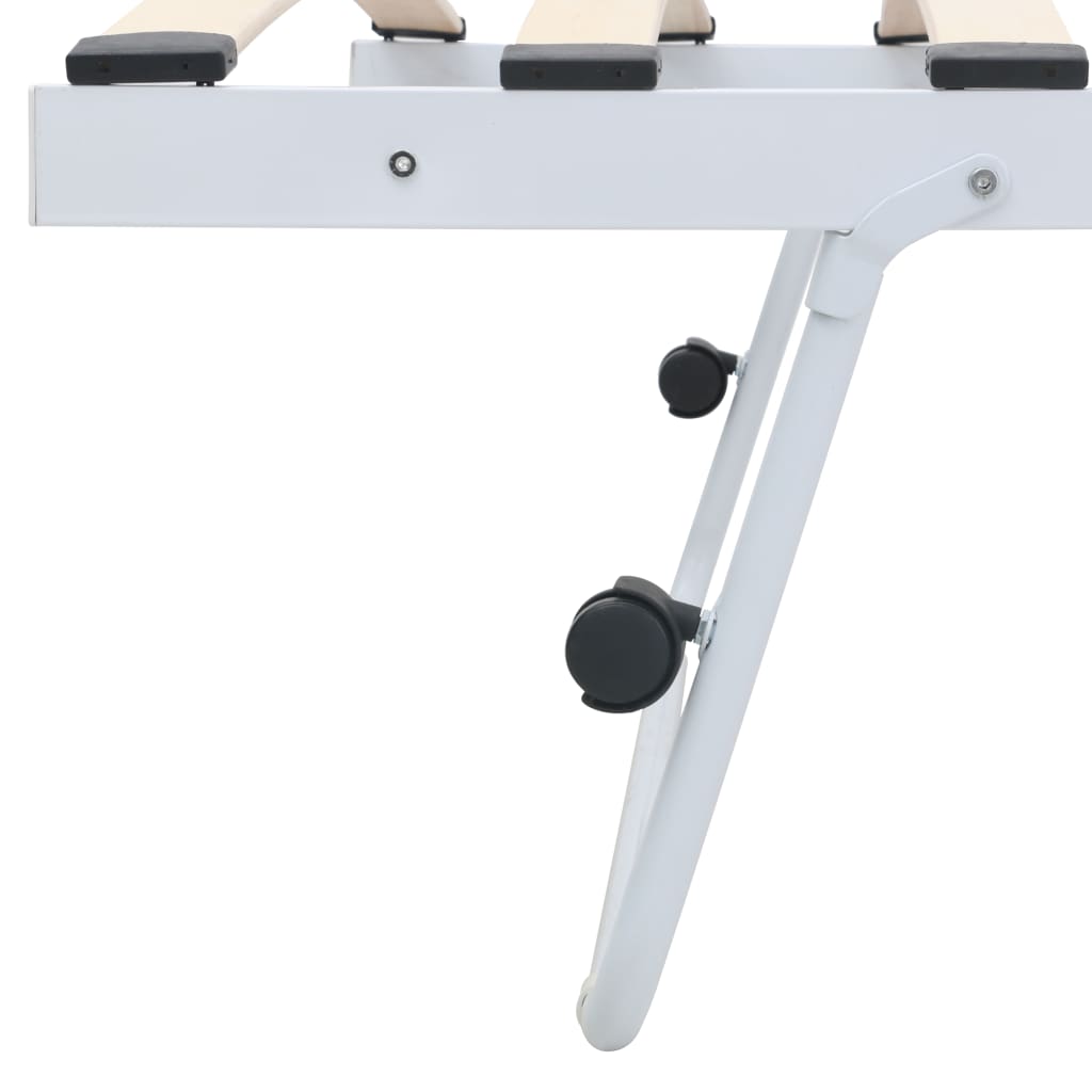 Giroletto Bianco in Acciaio 180x200/90x200 cm 285308