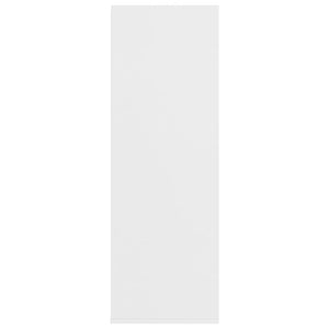 Scarpiera Bianca 54x34x100,5 cm in Legno Multistrato 800396