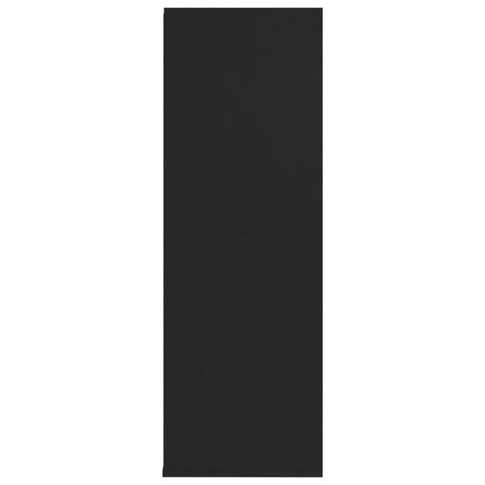 Scarpiera Nera 54x34x100,5 cm in Legno Multistrato cod mxl 54174