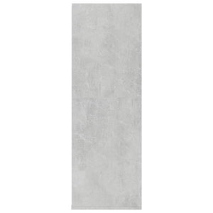 Scarpiera Grigio Cemento 54x34x100,5 cm in Legno Multistrato 800400
